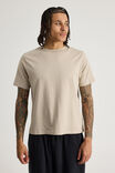 Authentics Slim Fit Tshirt, SUNBLEACHED KHAKI - alternate image 1