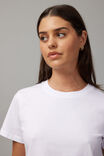 Cotton Tee, WHITE - alternate image 4