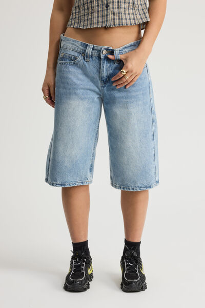 Luca Low Rise Jort, ELECTRIC BLUE