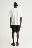 Nfl Basketball Short, LCN NFL BLACK WHITE / COLLEGIATE RAIDERS - example image 3