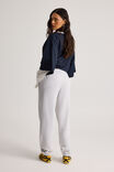 Cuffed Slouchy Trackpant, SILVER MARLE - alternate image 3
