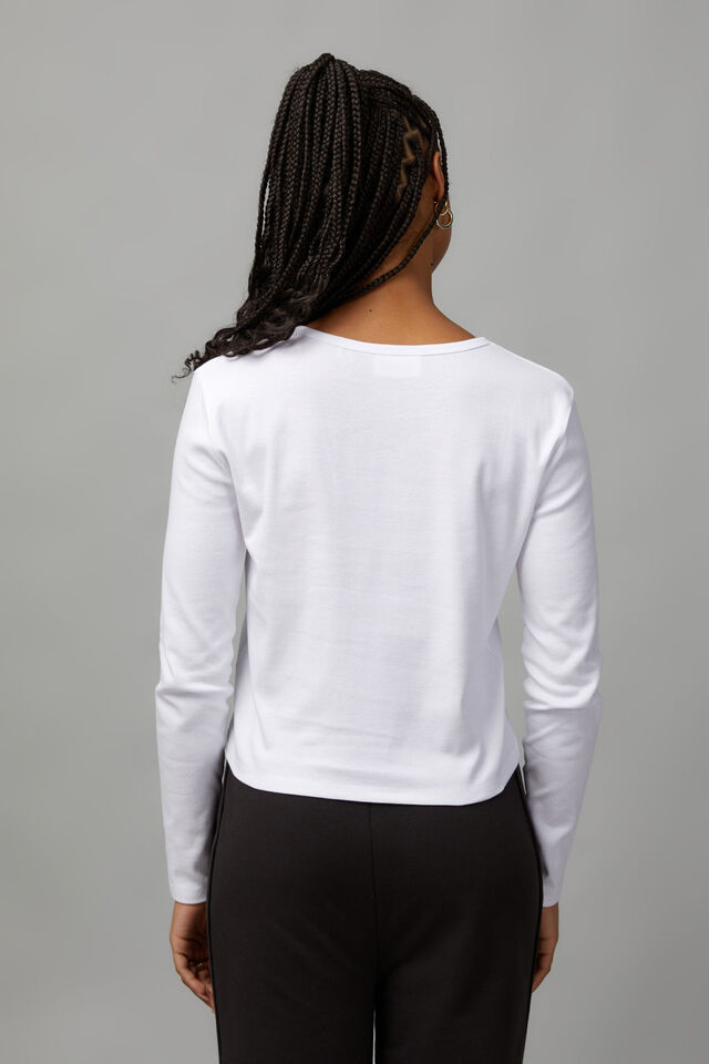 Paul Frank 90S Long Sleeve Graphic Tee, LCN PAU WHITE/PAUL FRANK