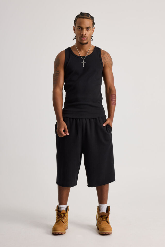 Rib Tank, BLACK
