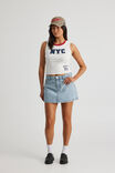 Everyday Denim Mini Skirt, 90 S BLUE - alternate image 1