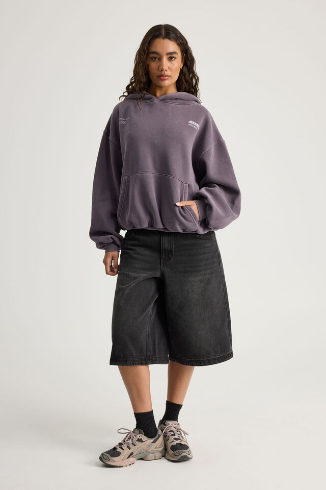 Chloe Hoodie, WASHED WINTER PLUM/AMORE