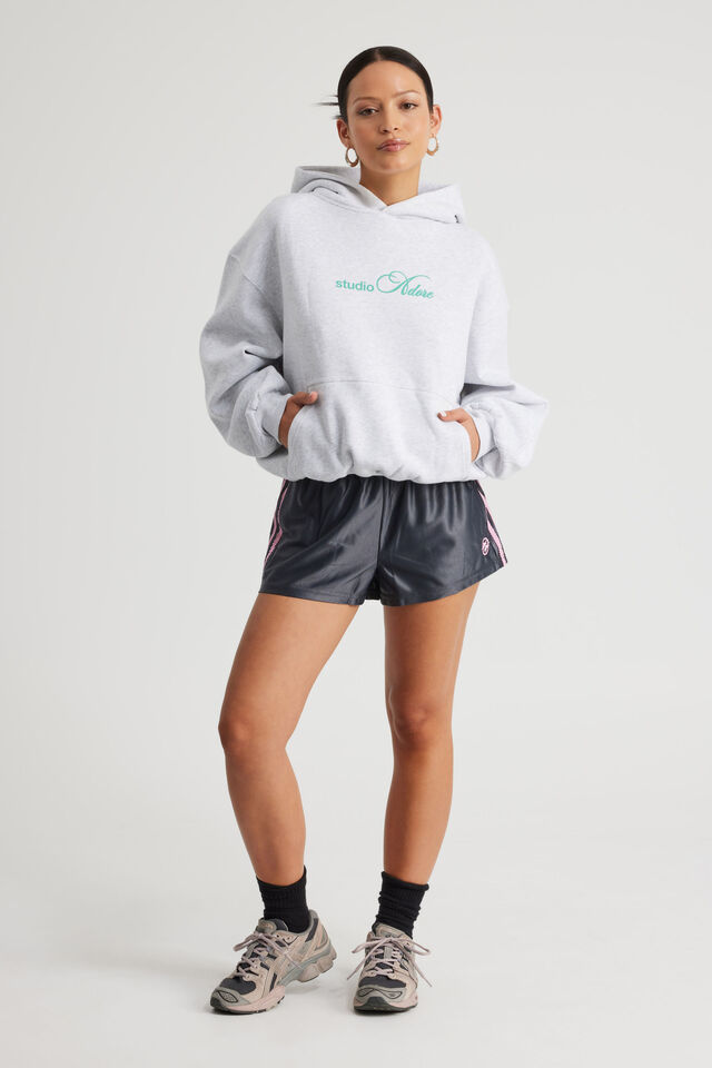 Chloe Hoodie, SILVER MARLE/STUDIO ADORE