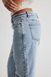 Mid Rise Baggy Jean, 90S BLUES - alternate image 4