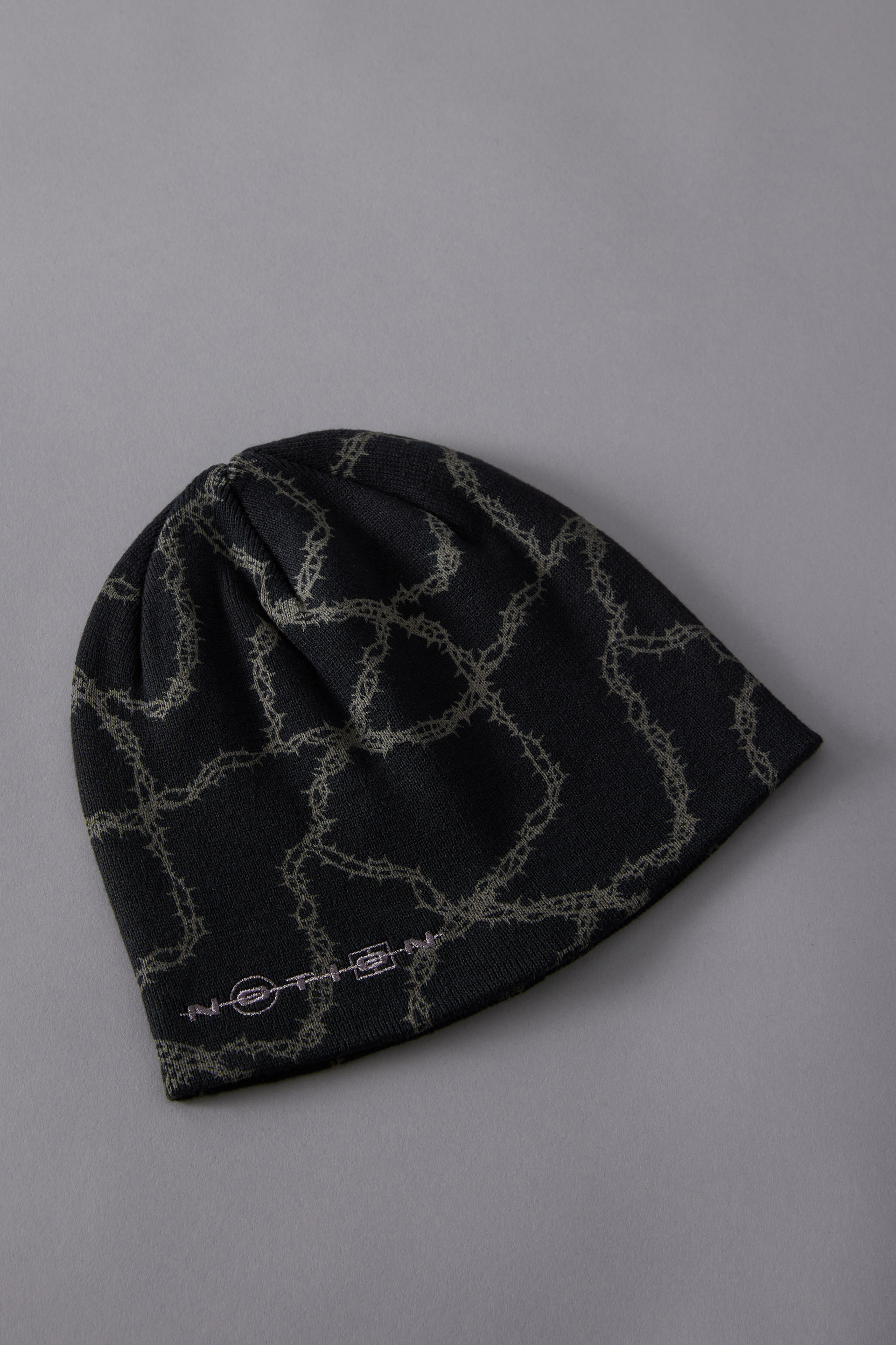 Unisex Black Notion Thorn Yardage Beanie | Factorie Australia