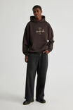 Music Merch Hoodie, LCN BRA CHOC TORTE/TUPAC ROSE - alternate image 2