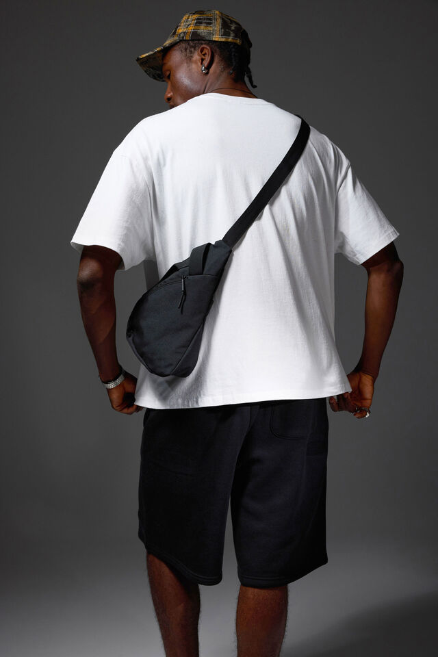 Authentics Regular Track Short, BLACK