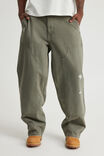 Notion Baggy Carpenter Jean, DISTRESSED GREEN - alternate image 2
