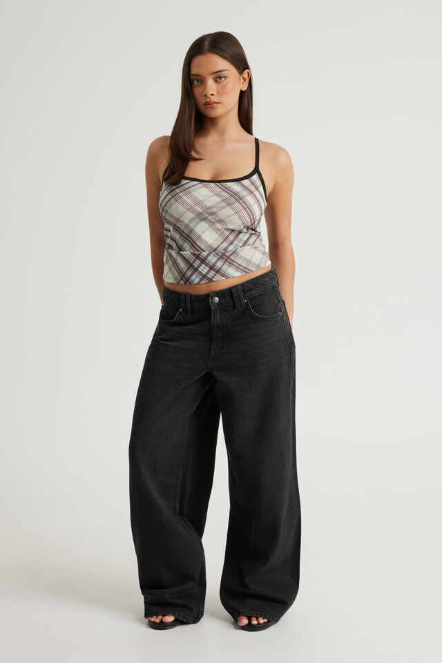 Mid Rise Baggy Jean, BACKSTAGE BLACK