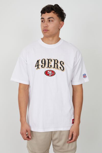 Oversized Nfl T Shirt, LCN NFL WHITE/49ERS EMB