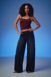 Mega Baggy Jean, RITUAL BLACK/CROSSES - example image 4
