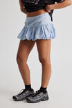 Woven Bubble Skirt, CLOUD BLUE - alternate image 2