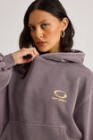 Open Gallery Boxy Hoodie, MYSTIC PURPLE/ OG TUMERIC - alternate image 6