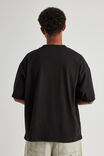 Half Half Heavyweight Box Fit Graphic Tshirt, HH BLACK/CLASSIC HALF HALF PILL - alternate image 3