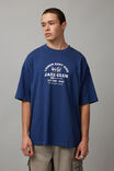 Heavy Weight Box Fit Graphic Tshirt, ACADEMY BLUE/JAZZ CLUB - alternate image 1