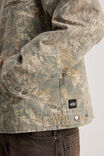 Half Half Washed Coach Jacket, HUNTER CAMO - alternate image 4