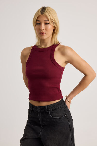Harley Racer Tank, CHERRY LACQUER