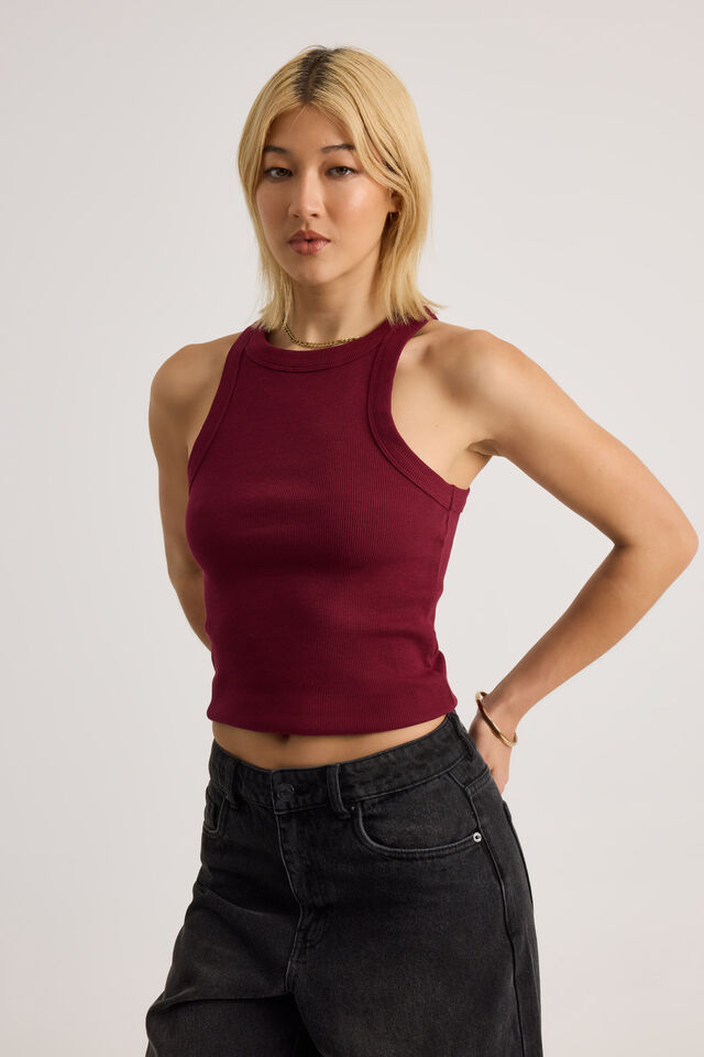 Harley Racer Tank, CHERRY LACQUER