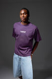 Half Half Box Fit Graphic T Shirt, HH GRAPE/HALF HALF HARDWARE - alternate image 2