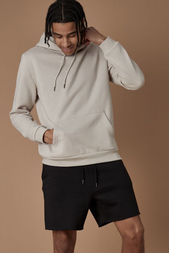 Basic Hoodie, BEIGE