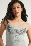 Kiki Cami, GREY MARLE / GOTHIC WINGS - example image 4