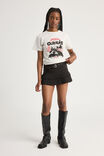 Romy Double Pleated Skirt, BLACK - alternate image 2