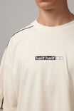 Half Half Oversized T Shirt, HH OFF WHITE/HALF HALF STARS - alternate image 4