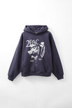 LCN BRA ARCTIC NAVY/TUPAC LOFI