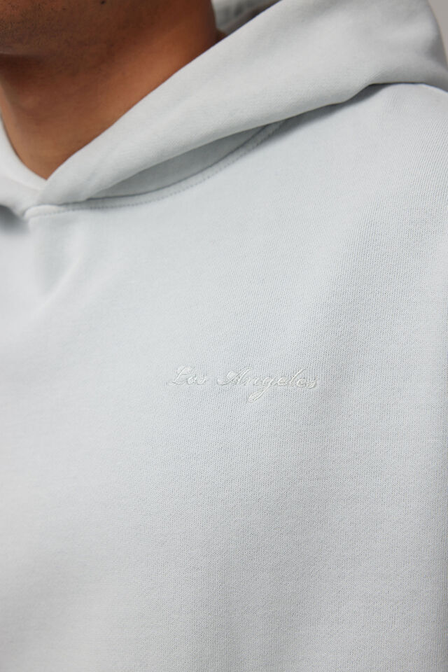 Washed Unified Hoodie, WASHED ICICLE/UNIFIED LOS ANGELES