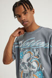 Notion Vintage Graphic Tshirt, NTN WASHED PAVEMENT/SKULL & SNAKE - example image 4