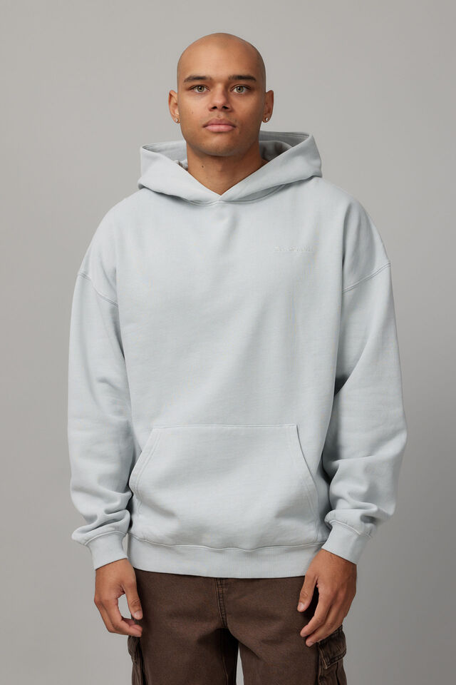 Washed Unified Hoodie, WASHED ICICLE/UNIFIED LOS ANGELES
