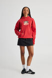 Lcn Paul Frank Original Hoodie, LCN PAU RANCH RED/PAUL FRANK - alternate image 2