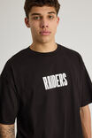 Box Fit Nfl Tshirt, LCN NFL BLACK/RAIDERS TEXT - alternate image 4