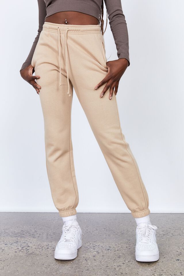 Super High Rise Trackpant, NEAUTRAL CLAY