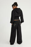 Wide Waistband Trackpant, NTN BLACK/UNHOLY - example image 3