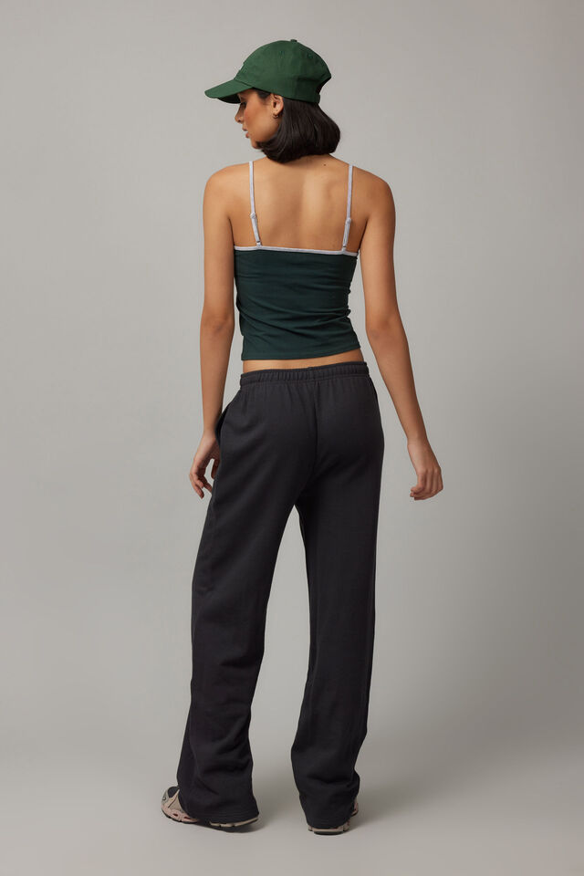 Graphic Straight Leg Trackpant, PHANTOM/NY DOVE GREY