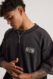 Notion Boxy Cropped Heavyweight Tshirt, NTN BLACK ACID/ALL STARING - alternate image 4