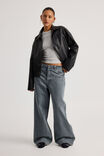 Slouchy Relaxed Jean, ALASKAN GREY - alternate image 1