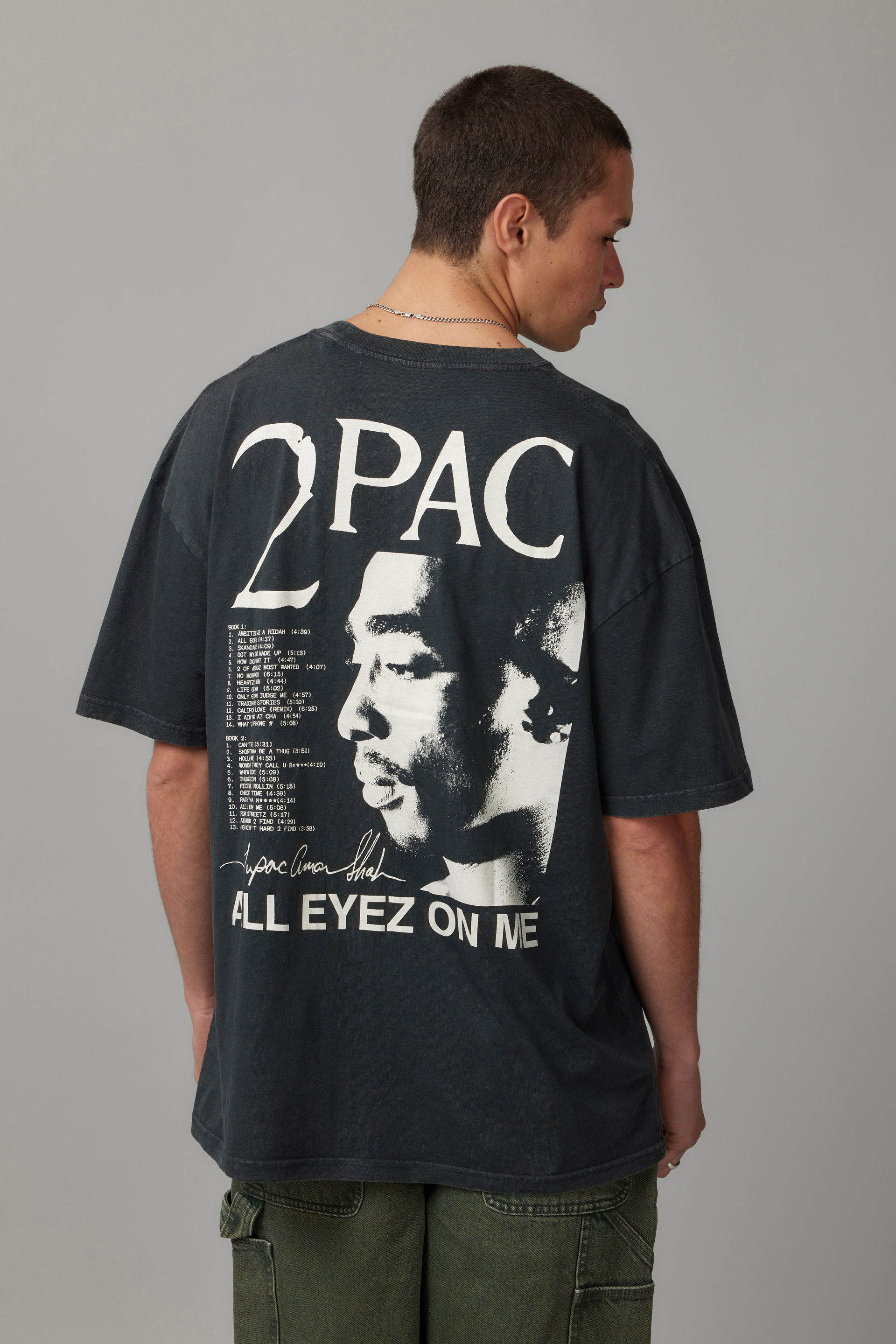 Oversized tupac t shirt dress outlet