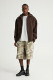 Authentics Baggy Track Short, WASHED SUMMER CAMO - example image 2