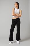 Kick Flare Cargo Pant, BLACK - alternate image 1