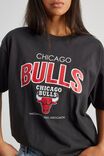 Nba Baggy Graphic Tee, LCN NBA PHANTOM/CHICAGO BULLS - alternate image 4