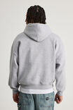 Half Half Hoodie, HH STEEL MARLE/NUTS ABOUT YOU - alternate image 3