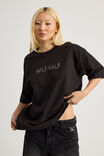 HH BLACK/THAT HALF HALF BRAND