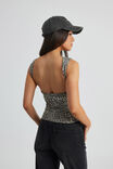 Lily Open Back Tank, COOL LEOPARD - alternate image 3