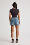 Street Cut Off Denim Short, VENICE BLUE - alternate image 3