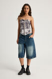 Knot Front Split Bandeau, BLUR SCENE - alternate image 2